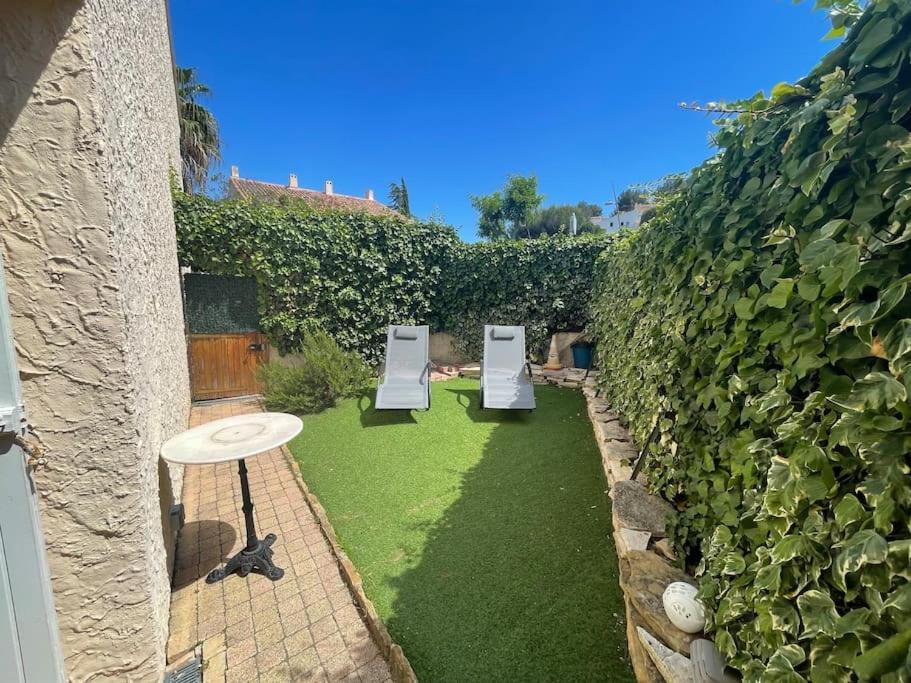 Appart-St Cyr Sur Mer-La Madrague-4Pers-Parking Saint-Cyr-sur-Mer Luaran gambar